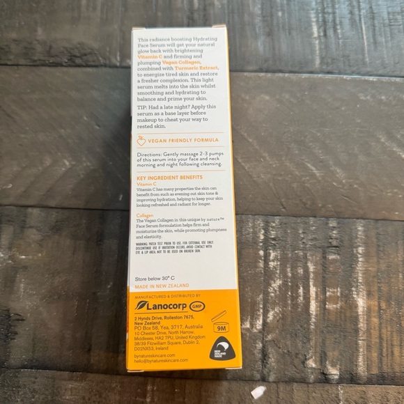 BY NATURE Brightening Face Serum Vitamin C + Collagen 3 fl.oz NIB Exp 12/26 - Picture 4 of 9